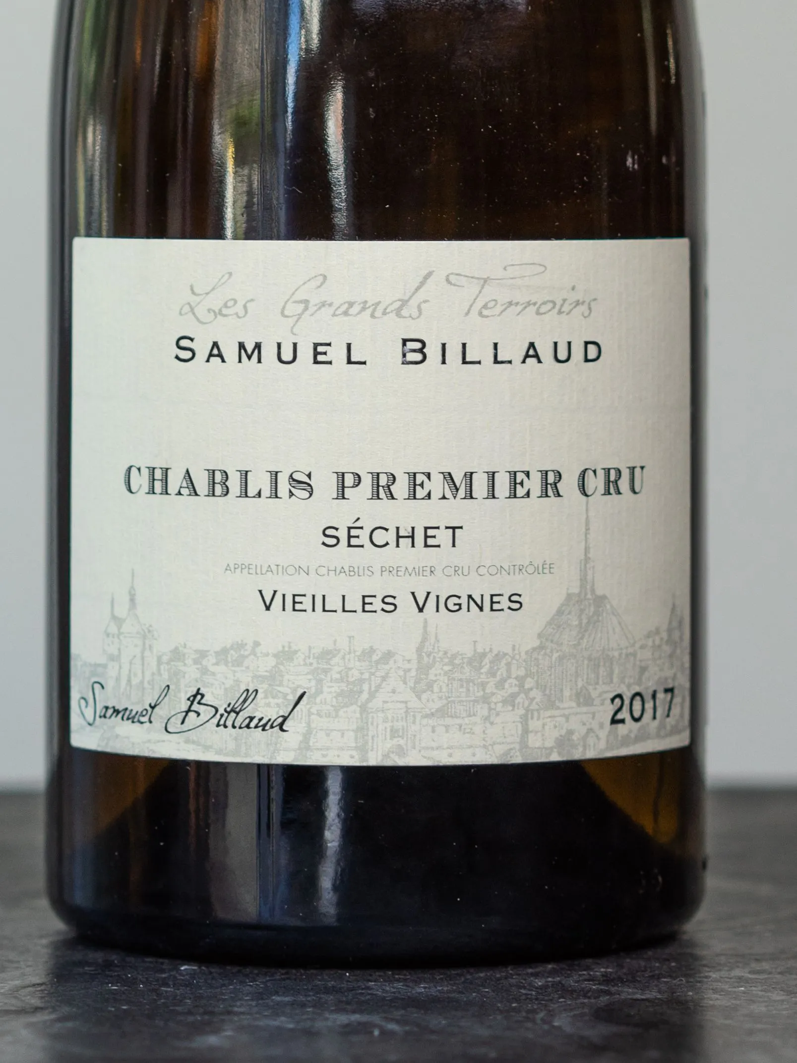 Вино Samuel Billaud Chablis Premier Cru Sechet Vieilles Vignes / Самюэль Бийо Шабли Премье Крю Сешэ Вьей Винь